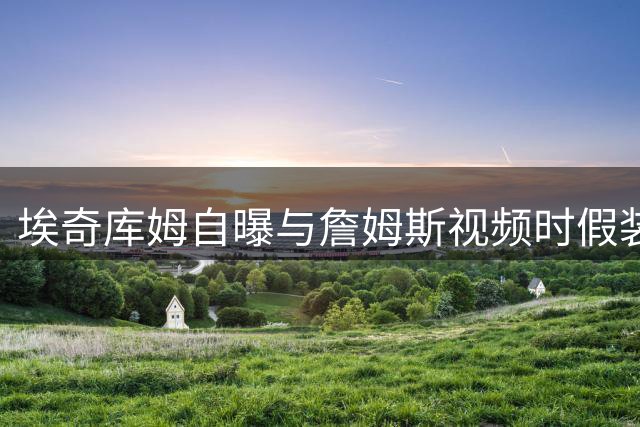 埃奇库姆自曝与詹姆斯视频时假装淡定实则打游戏